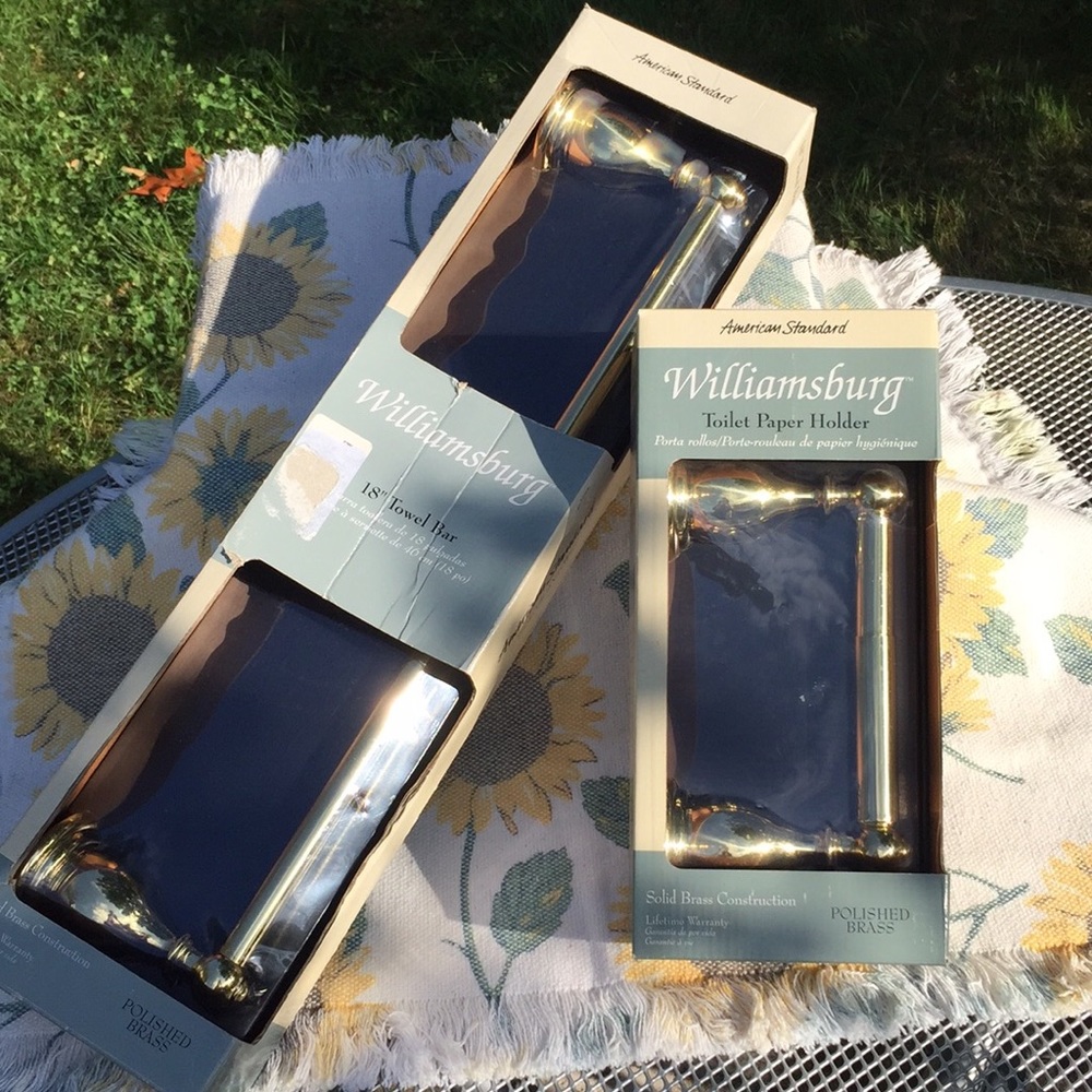 Classy Brass! Bathroom update essentials!